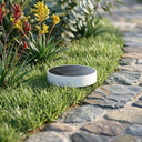Niteo Round In-Ground Solar Lights, 4-Pack