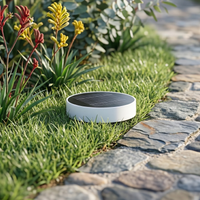 Niteo Round In-Ground Solar Lights, 4-Pack