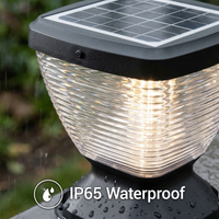 Nexi Solar Pillar Light Moon Design, 3 Colours