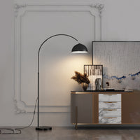 Trevo Arc Floor Lamp, Marble Base Adjustable