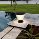 Priva Solar Pillar Light Pumpkin, 3 Colour Modes