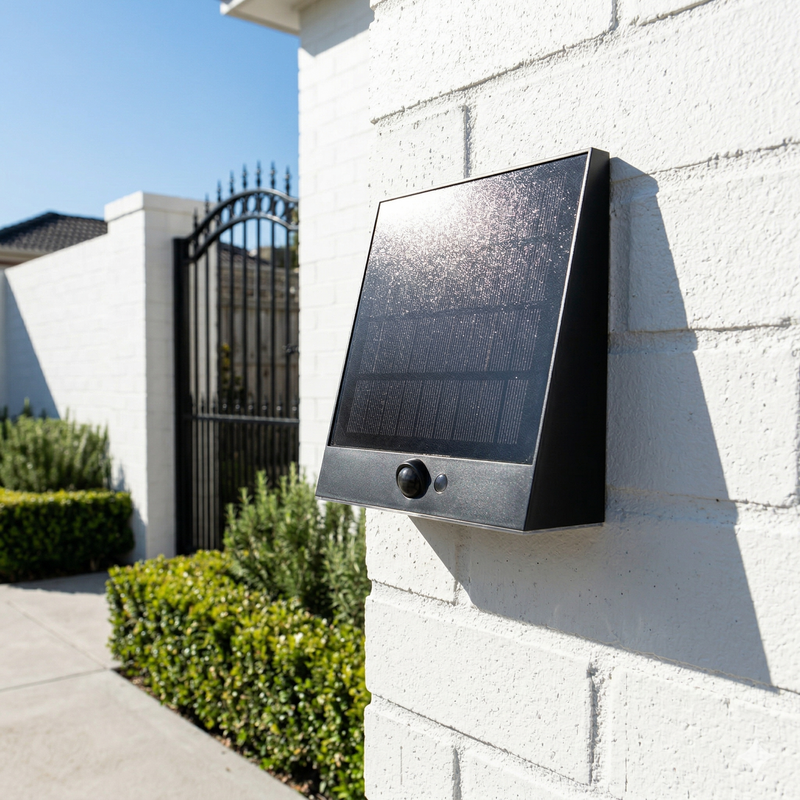 Taurus Solar Wall & Step Light, Dual Mount