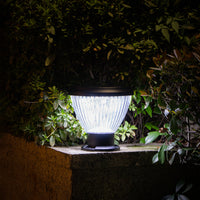 Priva Solar Pillar Light Pumpkin, 3 Colour Modes