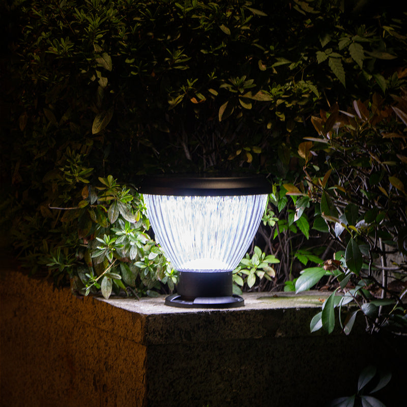Priva Solar Pillar Light Pumpkin, 3 Colour Modes