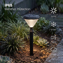 Verta PT0302 IP65 weatherproof solar garden light for outdoor conditions