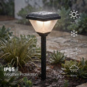 Striva PT0303 IP65 weather resistant solar garden light in the rain