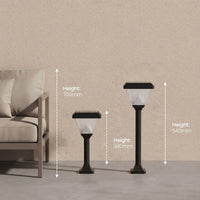 Striva PT0303 adjustable solar lawn light with 340mm and 540mm setups