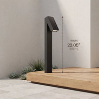 PT0723 solar pathway light with 56cm height for garden, pathway and deck installation