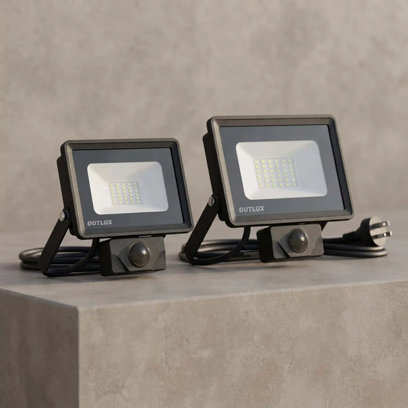 Vilo Motion Sensor LED Floodlight, 10m PIR IP65