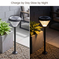 Ulyx PT0300 solar garden light charging by day and automatically glowing at night