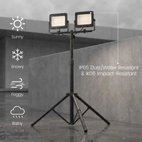 E027EI IP65 dust and water resistant LED work light for outdoor conditions
